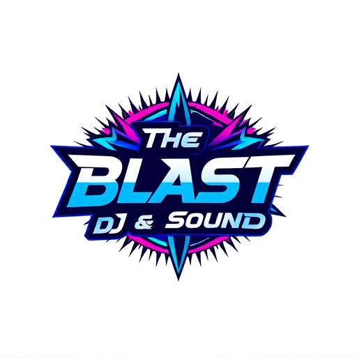 Professional logo design. give me logo for dj company and company name is The Blast DJ & Sound