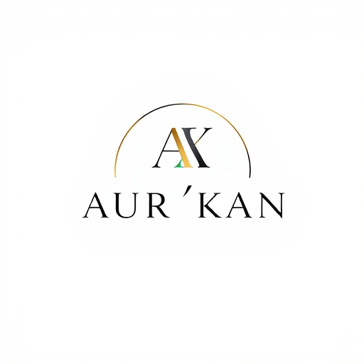 Professional logo design. Create a high-end luxury logo for a premium fragrance brand named “AURÍKAN”.The logo should reflect the sophistication and timeless elegance of global perfume houses like Dior, Chanel, and Tom Ford — minimal, iconic, refined, and powerful.Design a distinctive emblem using a partial circular frame (not a full circle) — such as an open arc, broken ring, or incomplete halo — symbolizing exclusivity and duality. The circle should feel balanced and artistic, not decorative.Inside or integrated with the arc, create a refined monogram combining the letters “A” and “K” in a modern serif or high-fashion typography style. The brand name “AURÍKAN” should appear in elegant uppercase lettering with strong spacing and a luxurious serif font. Emphasize the accented “Í” subtly for uniqueness.Style direction:– Minimal yet bold– Symmetrical and well-balanced– Clean vector logo– Timeless luxury aesthetic– Suitable for perfume bottle engraving and packaging embossingColor palette options:Black and metallic goldDeep charcoal and champagne goldRich purple and rose goldThe logo should look premium, iconic, and globally recognizable.Deliver on a clean background and also show a mockup version on a perfume bottle label.Ultra high resolution, sharp lines, luxury branding presentation.Add subtle luxury detailing inspired by haute couture fashion branding, but keep the design minimal and modern.