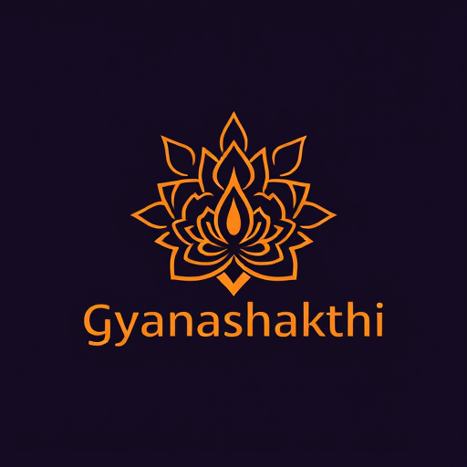 Professional logo design. generate a logo for gyanashakthi a concept of spirituality