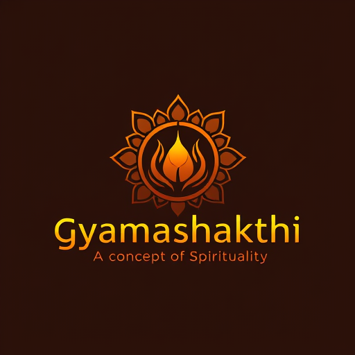 Professional logo design. generate a logo for gyanashakthi a concept of spirituality