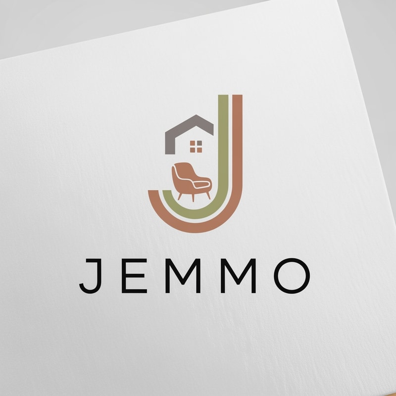 make a logo for a home decor company called jemmo