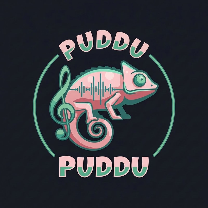 adesso trova un posto più intelligente per inserire la scritta PUDDU e fai in modo che stia nel formato logo