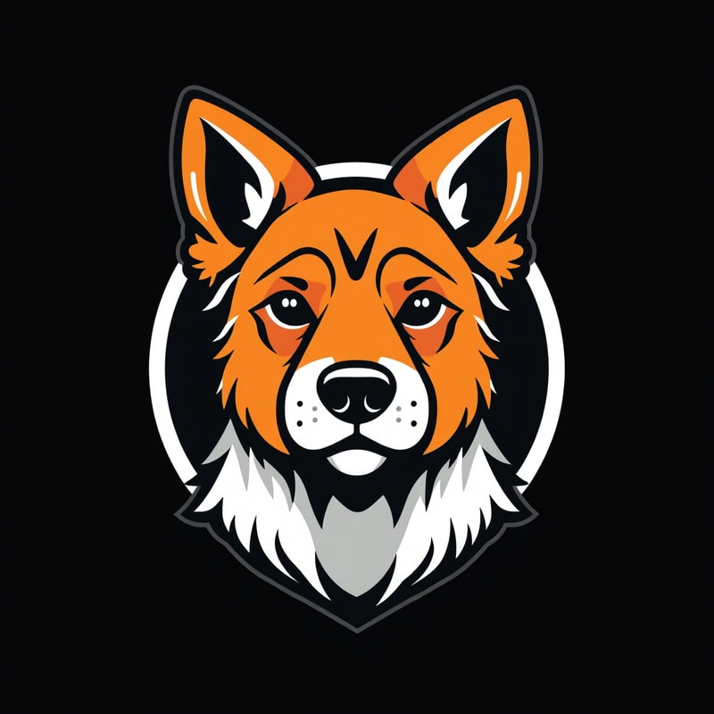 Professional logo design. dog