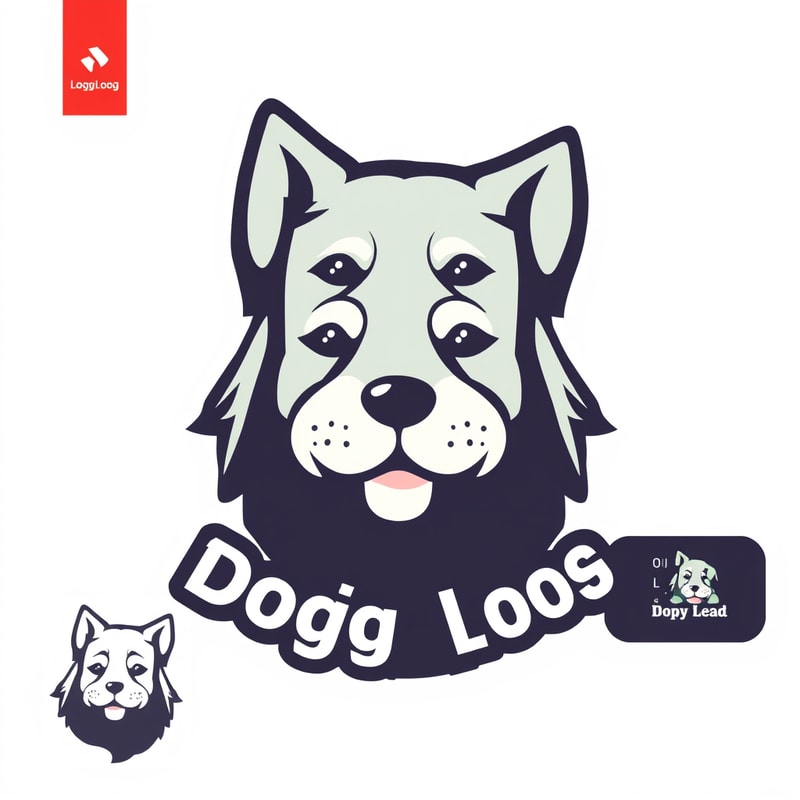 Professional logo design. dog