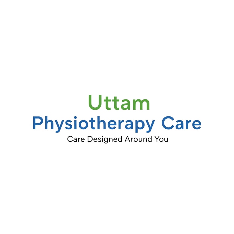 Design a clean, minimal wordmark logo (text-only) for a physiotherapy clinic named “Uttam Physiotherapy Care”.
No icons, no symbols, no illustrations — only typography.
Focus on modern, professional, healthcare-friendly typography with excellent spacing and alignment.
Use green (#31D62E) and blue (#2058D6) in a balanced way, such as highlighting one word or subtle letter emphasis.
Include the tagline “Care Designed Around You” placed neatly below the brand name in smaller, lighter font weight.
Style should be flat, vector-based, minimal, with no gradients, no shadows, no 3D effects.
White or light background.
Overall look should feel trustworthy, premium, calm, and medical.
Suitable for clinic boards, visiting cards, prescriptions, social media, and official branding.