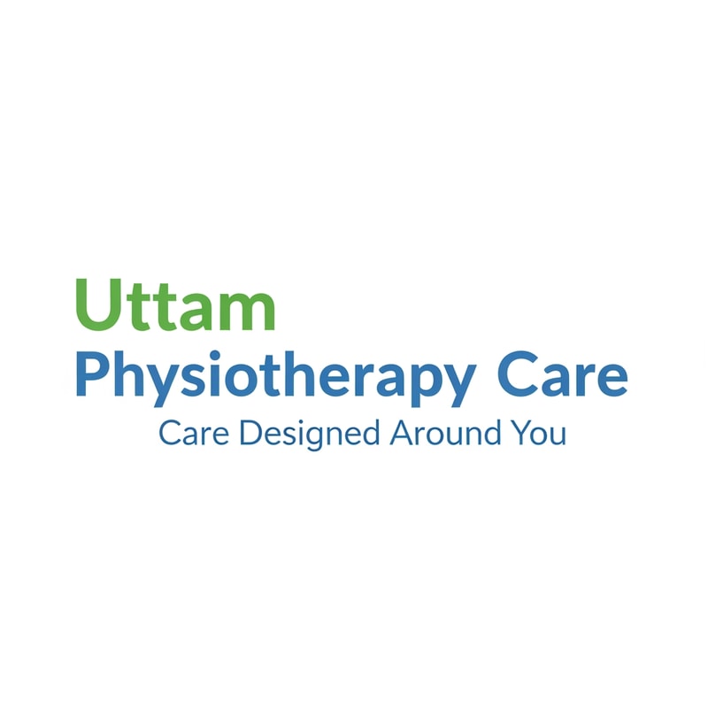 Design a clean, minimal wordmark logo (text-only) for a physiotherapy clinic named “Uttam Physiotherapy Care”.
No icons, no symbols, no illustrations — only typography.
Focus on modern, professional, healthcare-friendly typography with excellent spacing and alignment.
Use green (#31D62E) and blue (#2058D6) in a balanced way, such as highlighting one word or subtle letter emphasis.
Include the tagline “Care Designed Around You” placed neatly below the brand name in smaller, lighter font weight.
Style should be flat, vector-based, minimal, with no gradients, no shadows, no 3D effects.
White or light background.
Overall look should feel trustworthy, premium, calm, and medical.
Suitable for clinic boards, visiting cards, prescriptions, social media, and official branding.