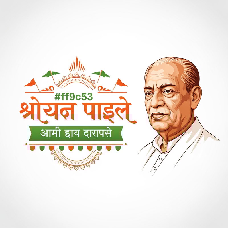 Create a premium vector logo for a cultural yatra event named "सरदार रथयात्रा".

Design style:
Festive Indian yatra theme, energetic and traditional but modern branding style.

Main highlight:
A detailed vector portrait of Sardar Vallabhbhai Patel on the right side, similar to the reference image, respectful and iconic look.

Color palette strictly:
Primary color: #ff9c53
Secondary color: #77a76a
Use smooth gradients and elegant highlights.

Important elements:
- Keep the exact Hindi text: "सरदार रथयात्रा"
- Tagline below in banner: "सरदार आपके द्वार"
- Remove the chariot (rath) icon completely
- Add subtle yatra / festival elements like:
  saffron flags, traditional Indian decorative shapes, festive patterns, spiritual journey feeling
- Clean modern vector logo design
- Balanced composition
- Professional branding
- Transparent or light background
- Ultra high resolution, print ready

Style:
Indian festival branding logo, vector illustration, modern + traditional, elegant, professional logo design.