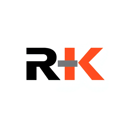 Professional logo design. R H K