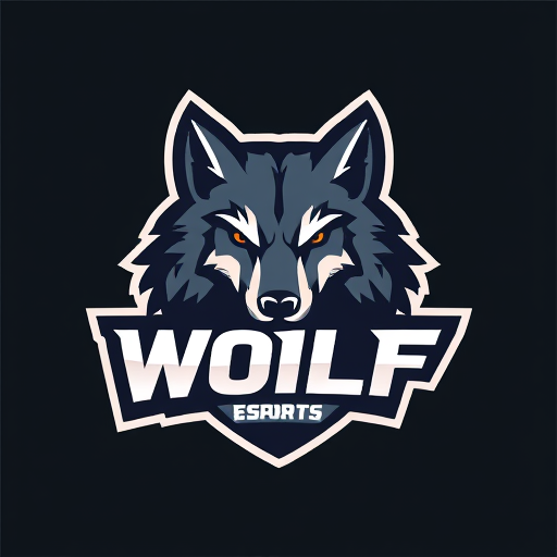 Professional logo design. WOOLF E SPORTS