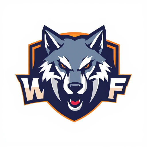 Professional logo design. WOOLF E SPORTS