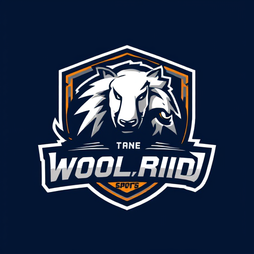 Professional logo design. Woolf tohid e sports