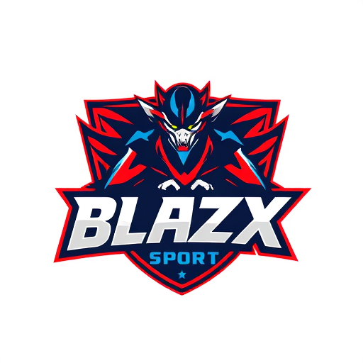Professional logo design. BLAZX E SPORTS 