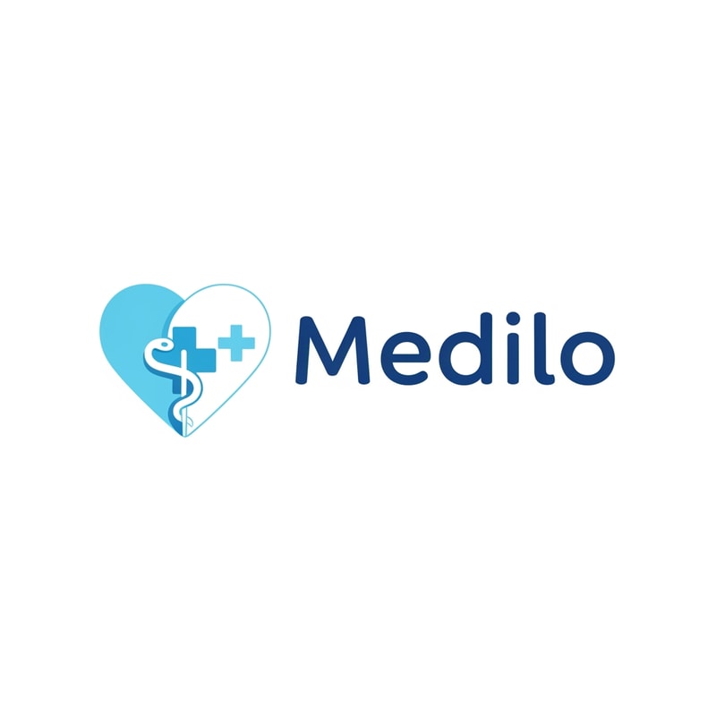 create a  logo for my app  name is medilo