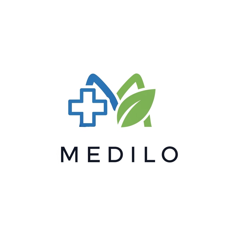 create logo for perpose name is medilo