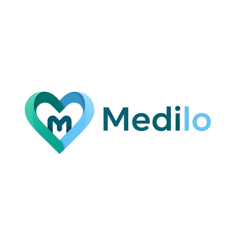create logo for my app  name is medilo
