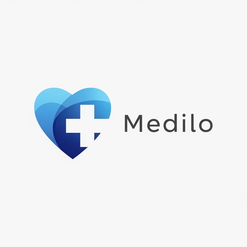 create a  logo for my app  name is medilo