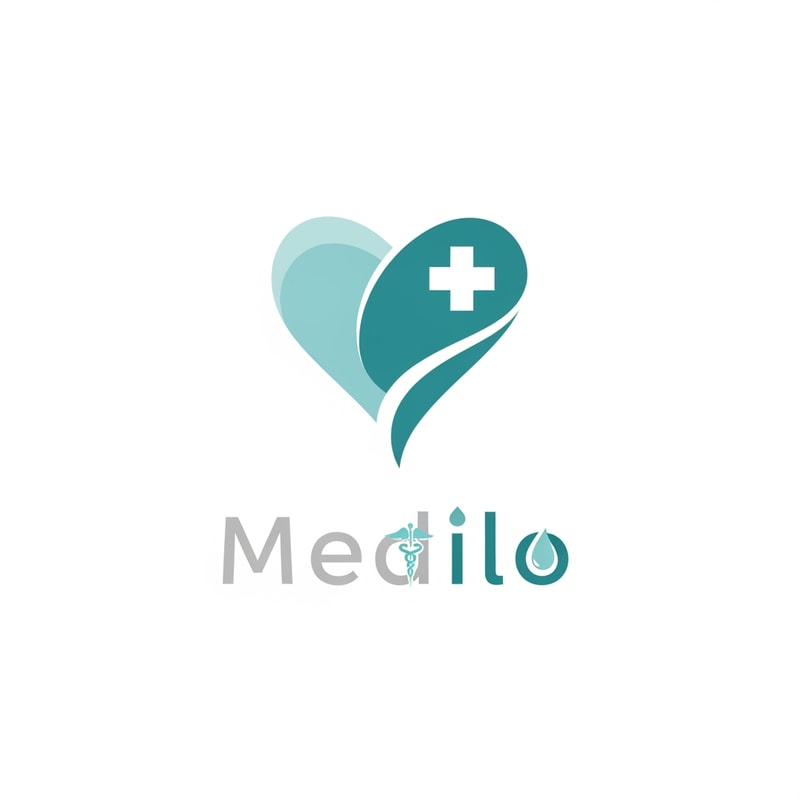 create logo for medical perpose name is medilo