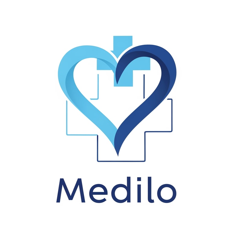 create logo for my app  name is medilo