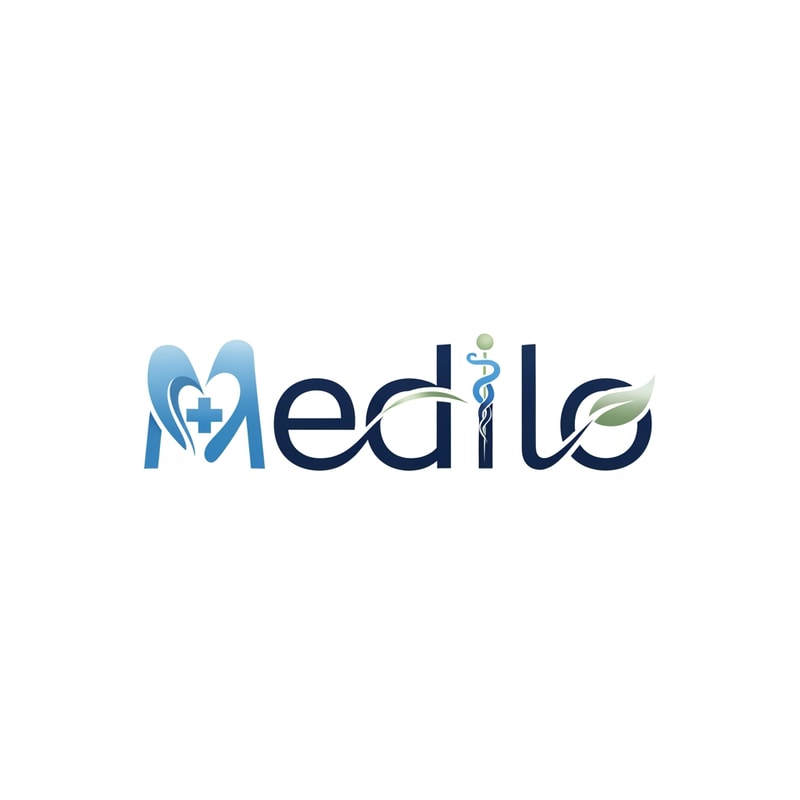 create logo for medical perpose name is medilo