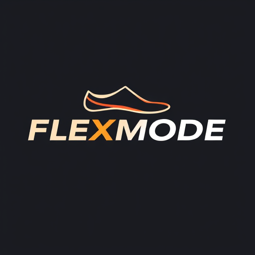 Professional logo design. FlexMode logo for shoes