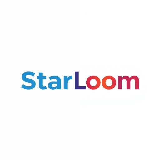Professional logo design. create starloom text logo only no need to add logo