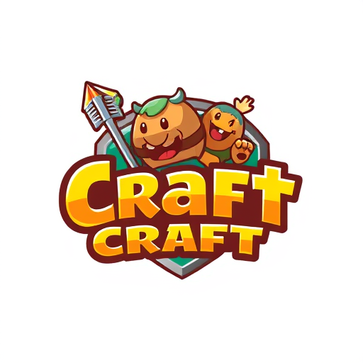 Professional logo design. CartoonCraftAI