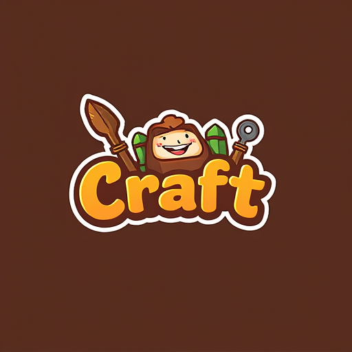 Professional logo design. Cartoon Craft AI