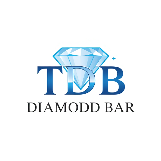 Professional logo design. The Diamond Bar Logo Mix the TDB Word Add diamond in this