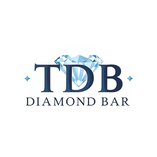 Professional logo design. The Diamond Bar Logo Mix the TDB Word Add diamond in this