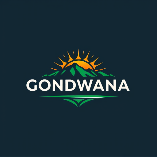 Professional logo design. Gondwana logo creation unique thought