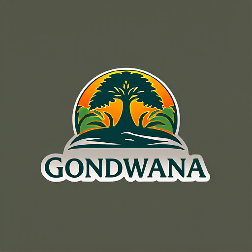 Professional logo design. Gondwana logo creation unique thought 