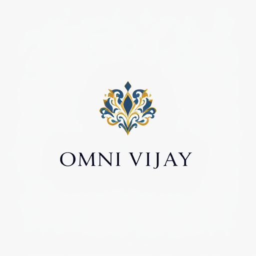 Professional logo design. "Luxury jewellery brand logo for ‘OMNI VIJAY’  suitable for a luxury jewellery identity."