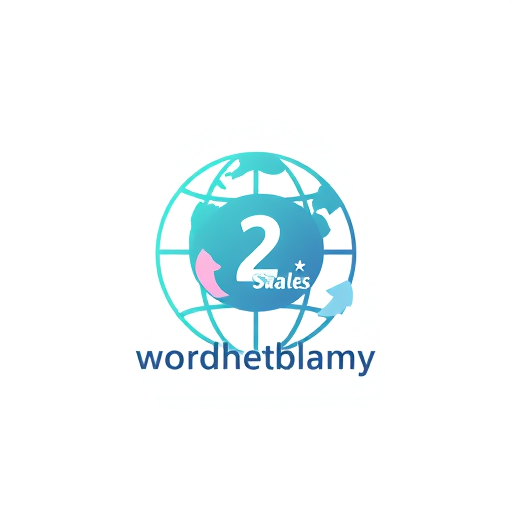 Professional logo design. generate brand logo name (Web 2 Sales) logo add icon pericent show 🌎 globe 📈 graph