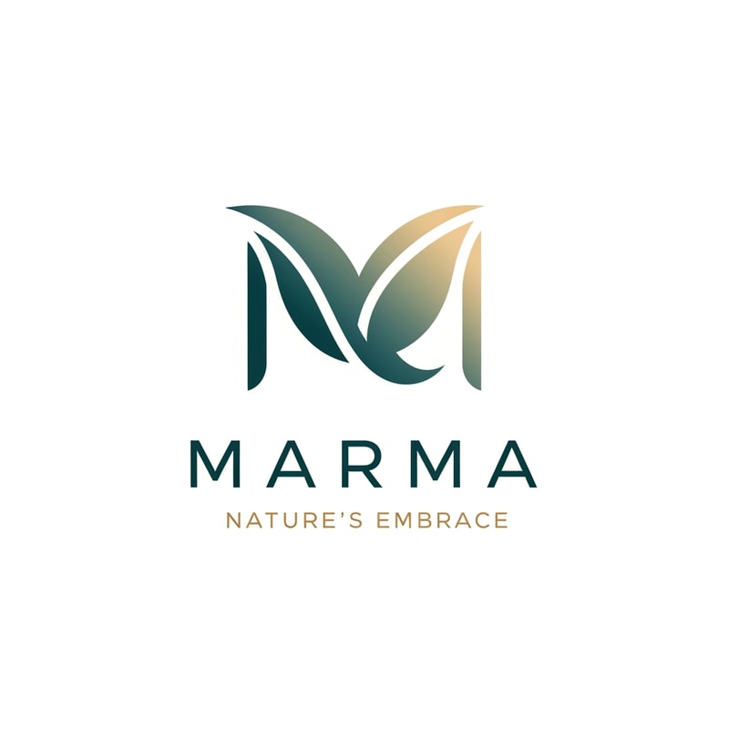 create a logo for marma word brand