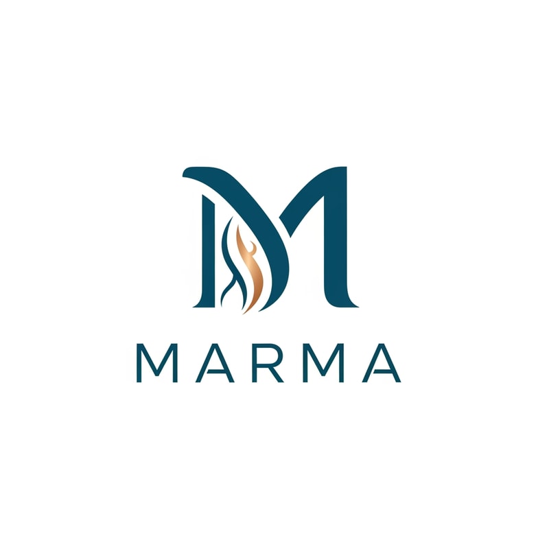 create a logo for marma word brand
