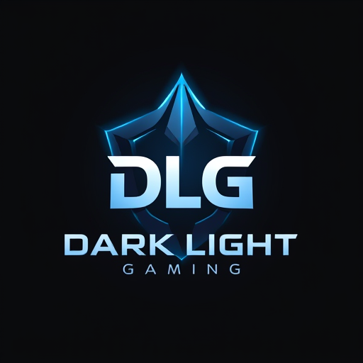 Professional logo design. Dark Light Gaming Can you crate a logo using First three latter DLG. Combine them and create a one symbol logo. this symbol clearly reflect this three word and light.