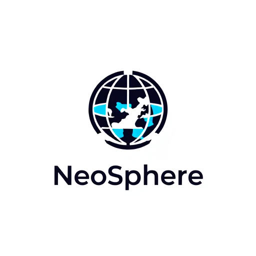 Professional logo design. Logo Style: Modern, Minimalist, and IconicColor Scheme:Works perfectly in full black or pure white versions.Also supports vibrant colorful accents (blue, orange, green, purple) to make it stand out when needed.Symbol/Icon:An abstract futuristic globe combined with a robotic/AI-inspired touch.The icon should feel global, technological, and trustworthy.Must look equally great on websites, apps, business cards, and banners.Specialty:The logo must be instantly recognizable and appealing.Should clearly communicate that this is a modern, innovative, and global brand.Must remain visible and professional on any background (black, white, or colorful).Text Placement:Icon above or beside the brand name.Brand Name: NeoSphereSlogan: “Innovation That Connects the World.”