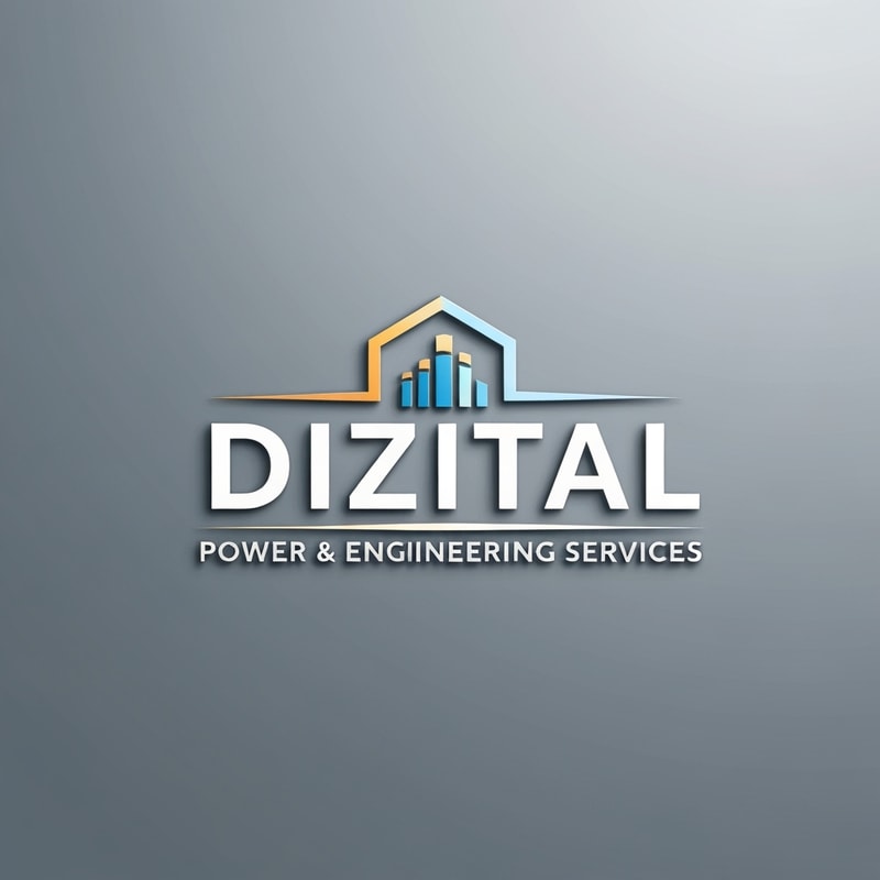 Professional logo design. Dizital Power & Engineering Services