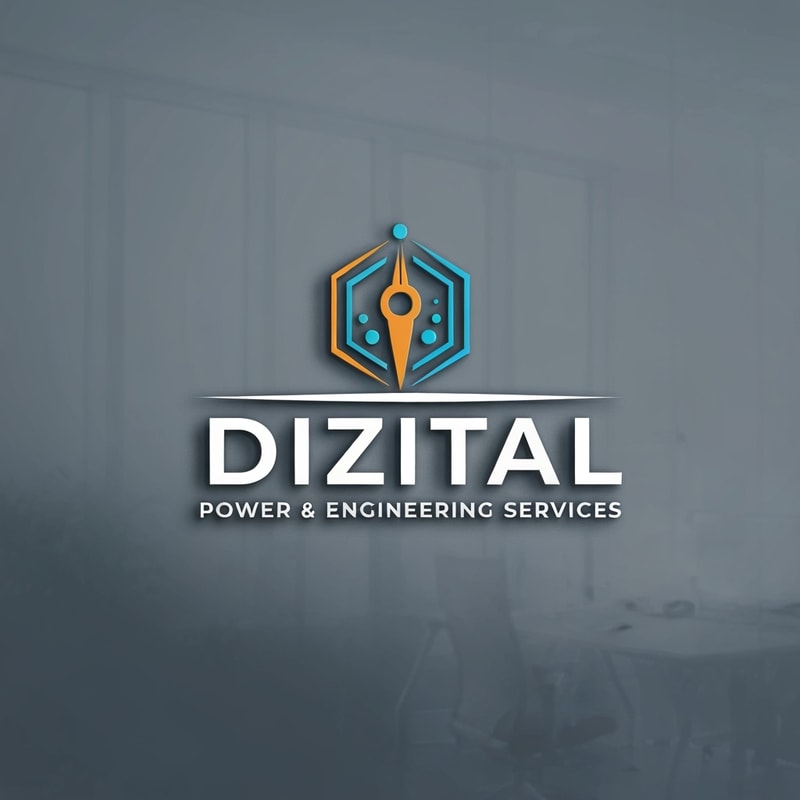 Professional logo design. Dizital Power & Engineering Services