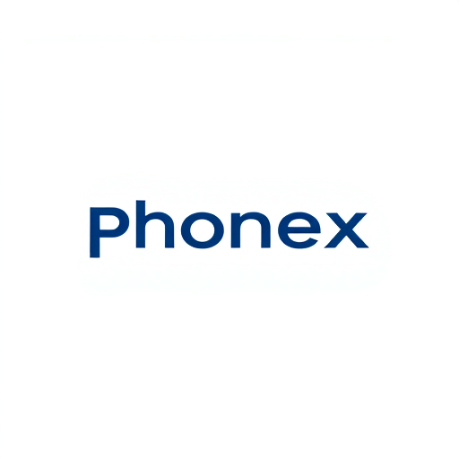 Professional logo design. phonex tech nepal logo 