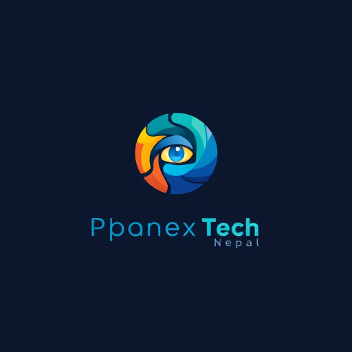 Professional logo design. phonex tech nepal logo 