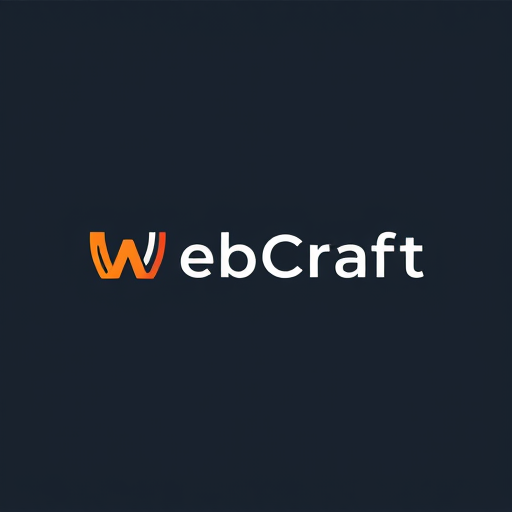 Professional logo design. Minimalistic and modern logo for web design agency called Web Craft, maximal modern and professional, the design that stands out