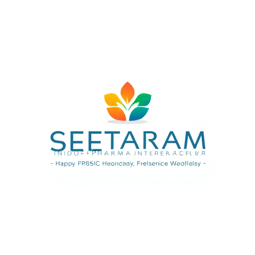 Professional logo design. SEETARAM INDO-PHARMA INTERMEDIATE LLP