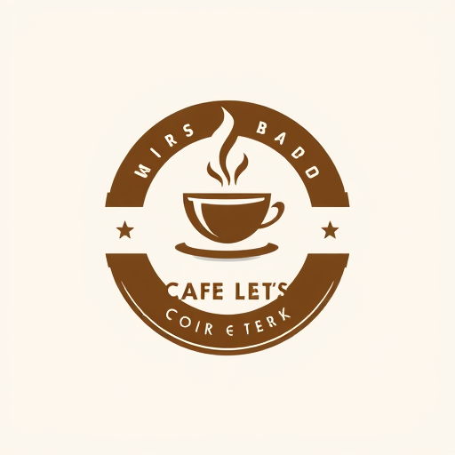 Professional logo design. cafe