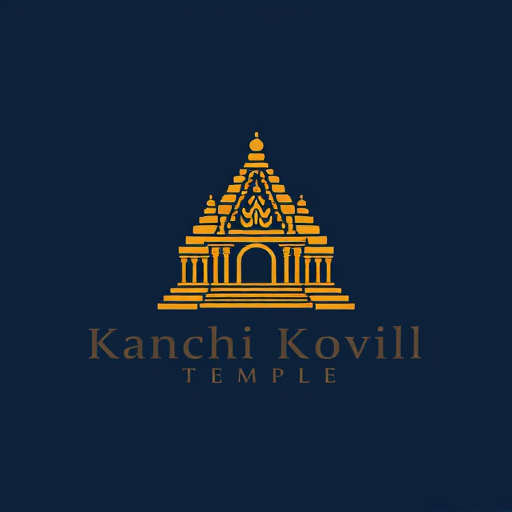Professional logo design. our Kanchi in kovil temple logo