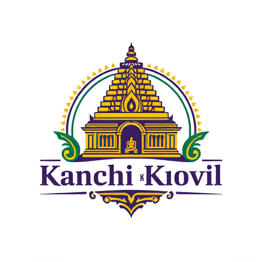 Professional logo design. our Kanchi in kovil temple logo