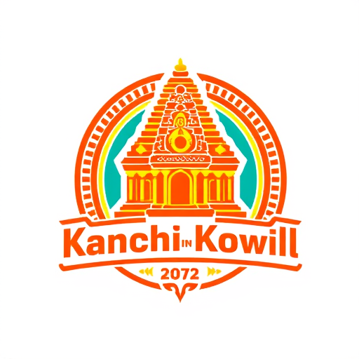 Professional logo design. our Kanchi in kovil temple logo