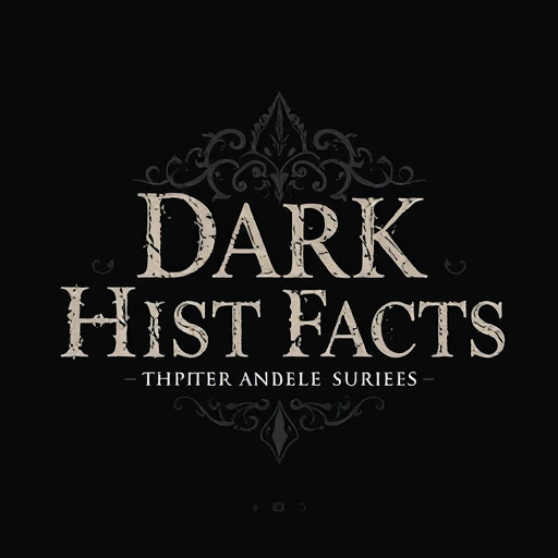 Professional logo design. DarkHistFacts | Stories | Forgotten Histories Blogs • Shorts • Media • More Follow for daily dark history facts & forgotten stories