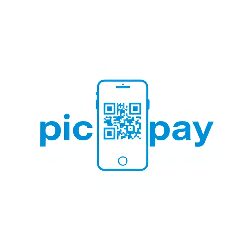 Professional logo design. create a logo for online payment app (payment done by scanning qr) for mobile by including white and blue colors app name is pic2pay.include a mobile with qr highlighting one p and 2paybelow
