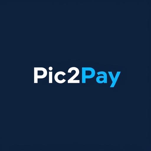 Professional logo design. Let’s get creative and make Pic2Pay stand out with a unique and meaningful logo that represents innovation and simplicity in digital payments.with white and blue colors